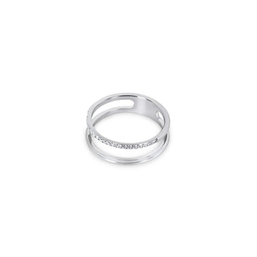 Vienne Double Ring - Silver
