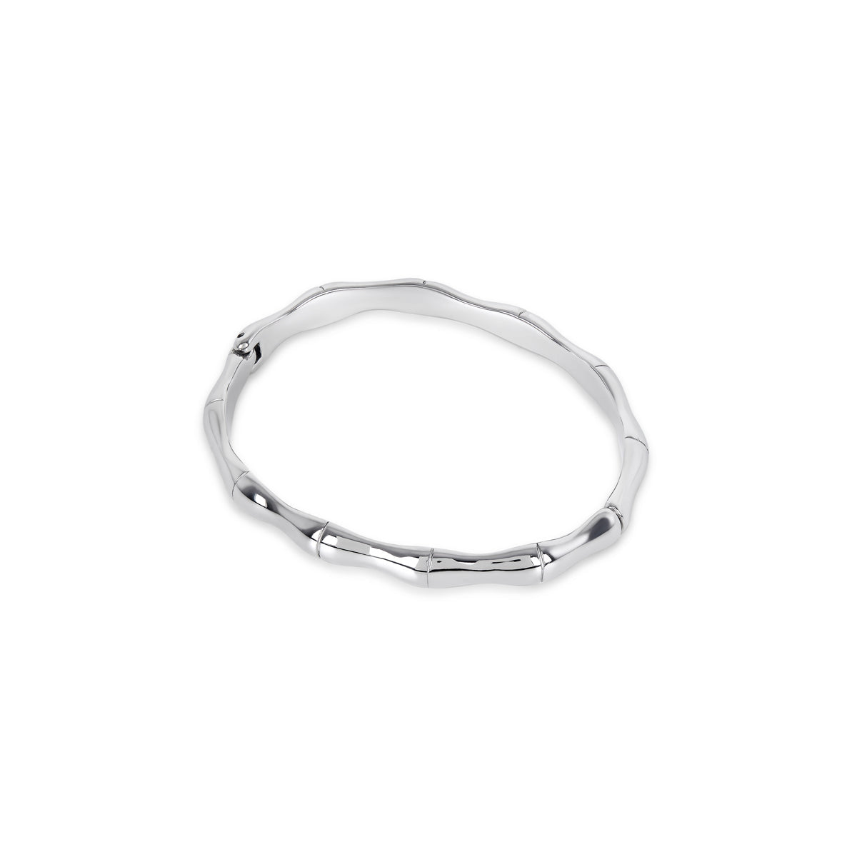 Bamboo Bracelet - Silver