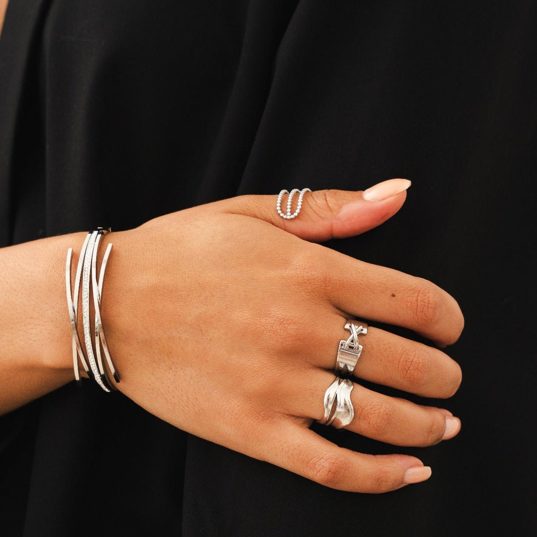 Florence Zirconia Bracelet - Silver