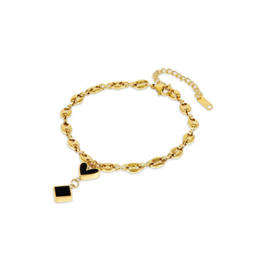 Tulum Anklet Plated in 18k Gold